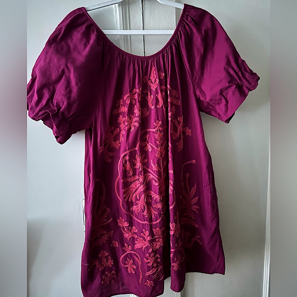 Free People Embroidered Dress
